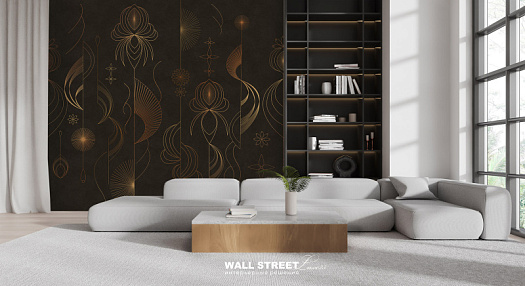 Фотообои в интерьере артикул Luxe-25: 30, LUXE 25, Wall street Фотообои в интерьере артикул Luxe-25: 30, LUXE 25, Wall street