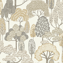 Детские обои дерево Grandeco Little Dreamers LD 2103