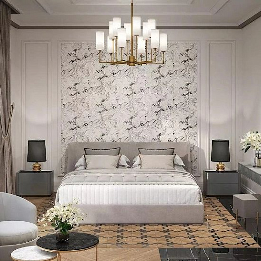 Обои в интерьере артикул KM7607, Galatea, Kerama Marazzi