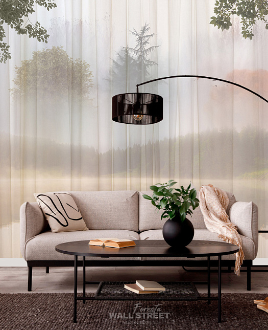 Фотообои в интерьере артикул Foresta 17, FORESTA, Wall street