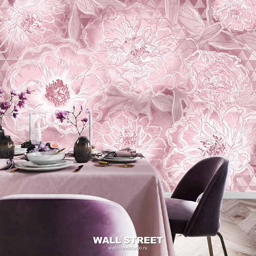 Фотообои в интерьере артикул Florescence 4, FLORESCENCE, Wall street Фотообои в интерьере артикул Florescence 4, FLORESCENCE, Wall street